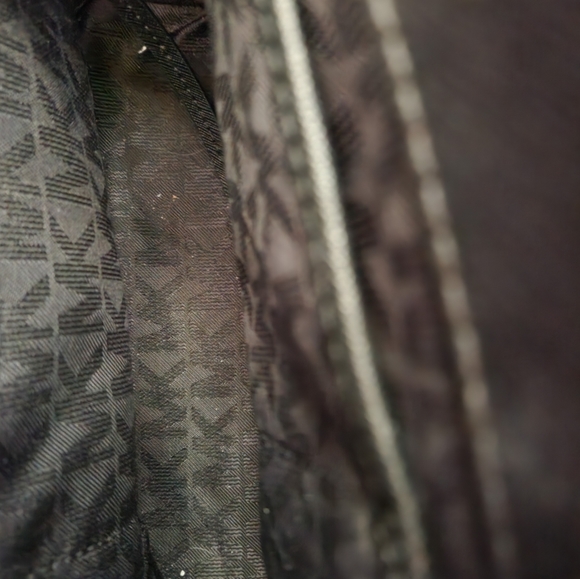 Michael Kors Black Sheila Medium Faux Saffianon Leather Satchel - Picture 11 of 13